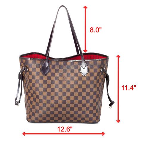 lv neverfull small|lv neverfull dimensions.